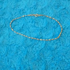 14 karat gold bracelet can be used for ankle bracelet as well